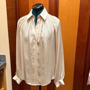 Max Studio cream Blouse